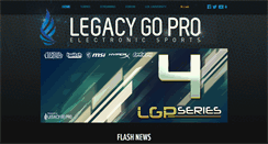 Desktop Screenshot of legacygopro.com